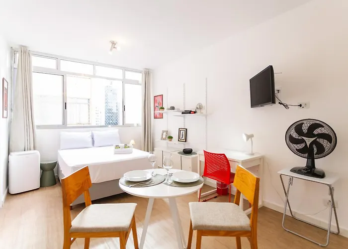 Studio Acolhedor Com Tv E Ar Proximo A Faria Lima