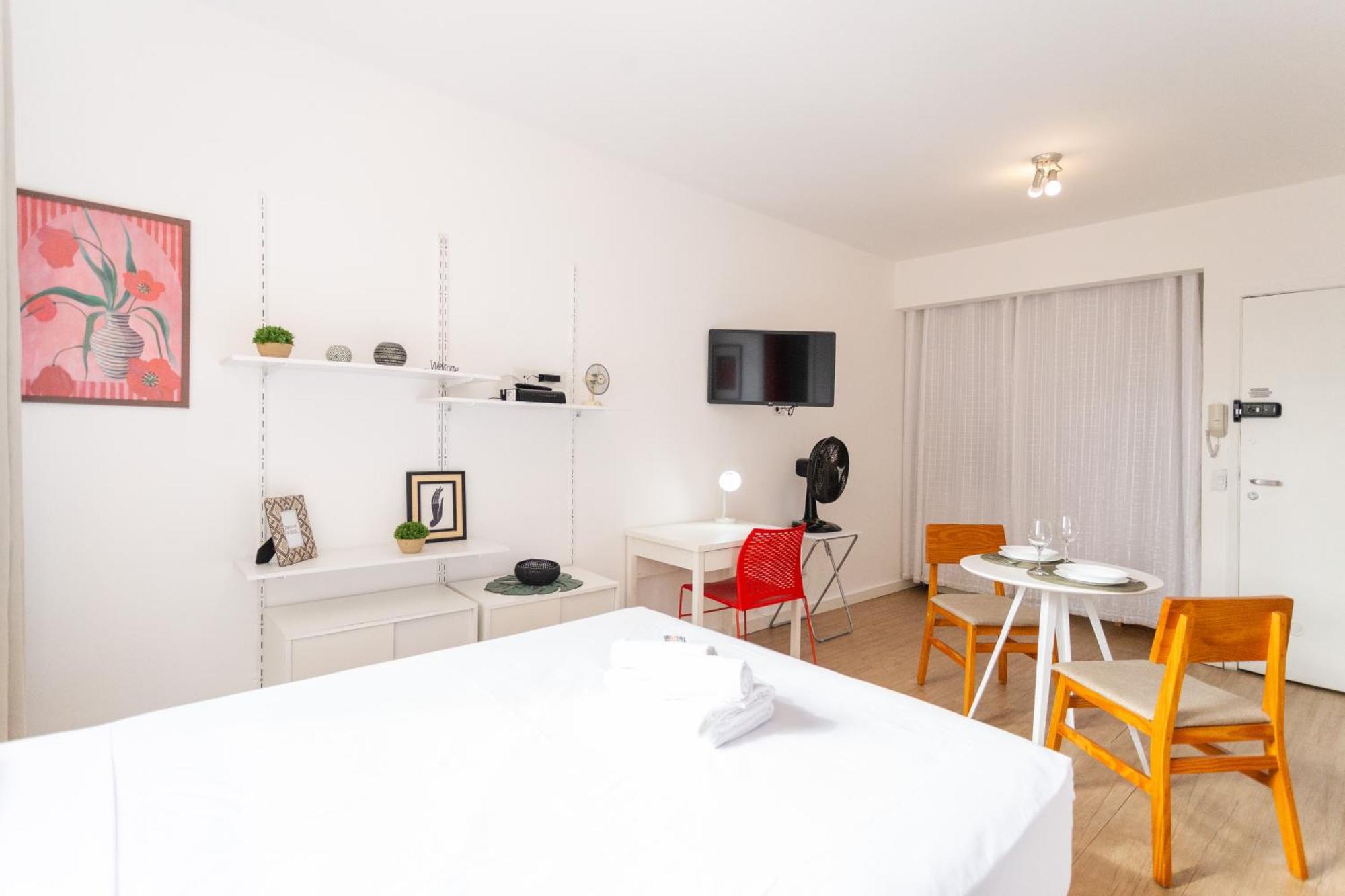 Apartment Acolhedor Com Tv E Ar Proximo A Faria Lima Sao Paulo
